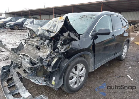 2013 Honda Cr-V Ex-L from USA, damaged, VIN 2HKRM4H71DH615721